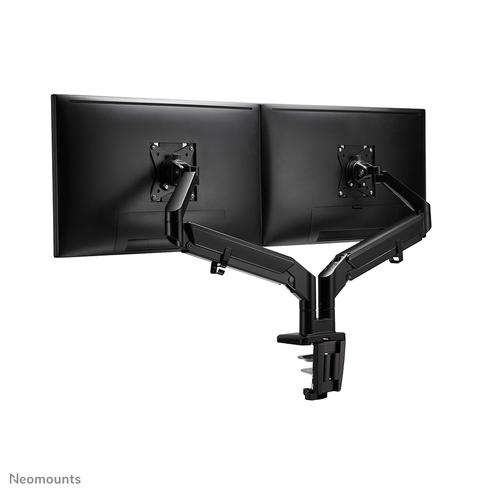 Ecran PC Newstar Neomounts DS70-700BL2 - Kit de montage (support de montage  pour bureau) - bras double réglable en hauteur et en mouvement - pour 2  écrans LCD - noir